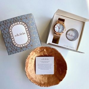 Stella & Dot Icon Convertible Rose Gold Watch